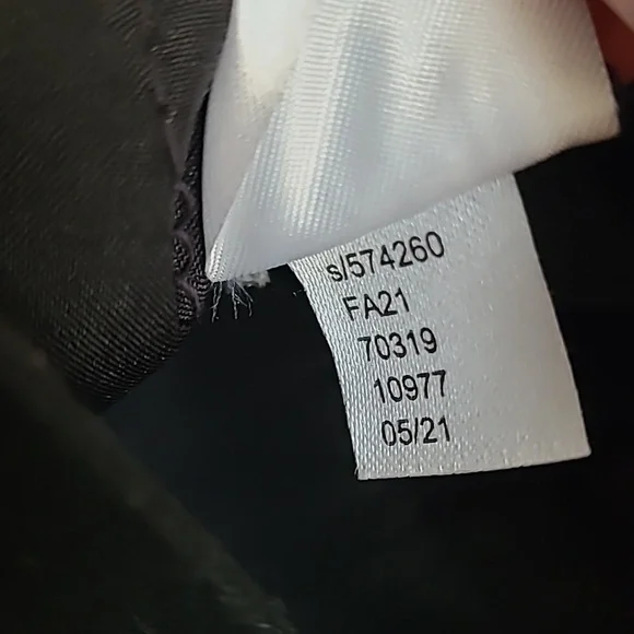 LOFT Black Pleated Pull On Slim Pants in Brushed Flannel Size XS - Picture 5 of 6